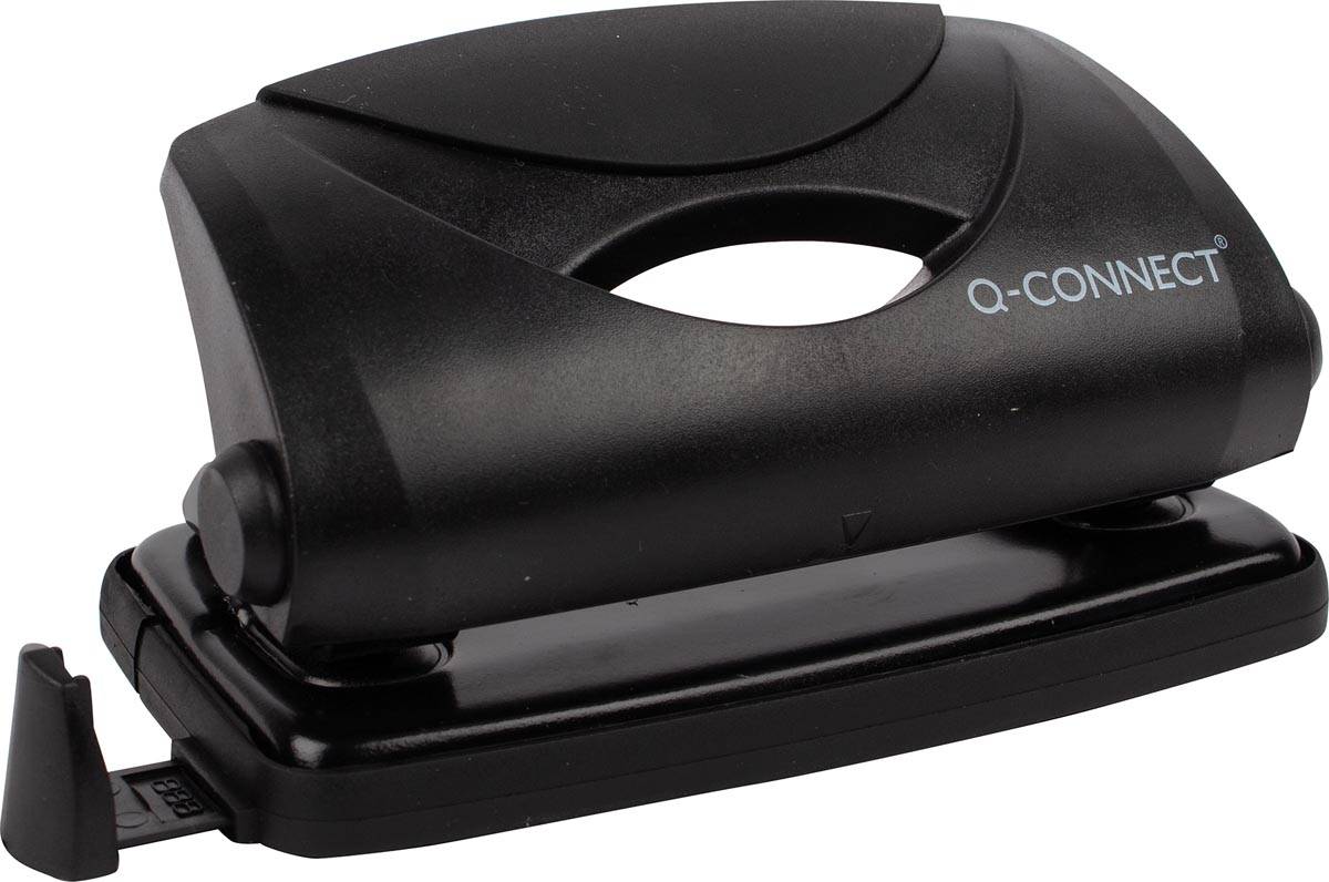 Q-CONNECT perforator Light Duty, 10 blad, zwart