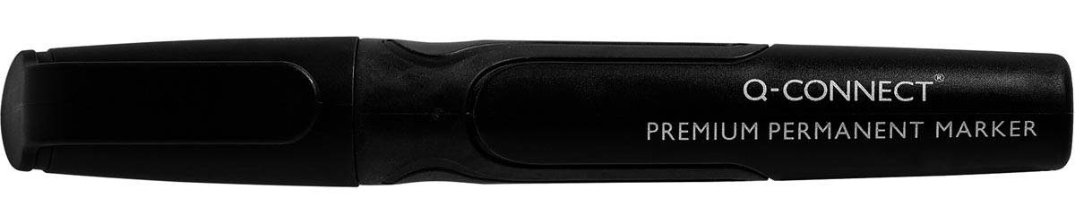 Q-CONNECT premium permanent marker, 3 mm, ronde punt, zwart