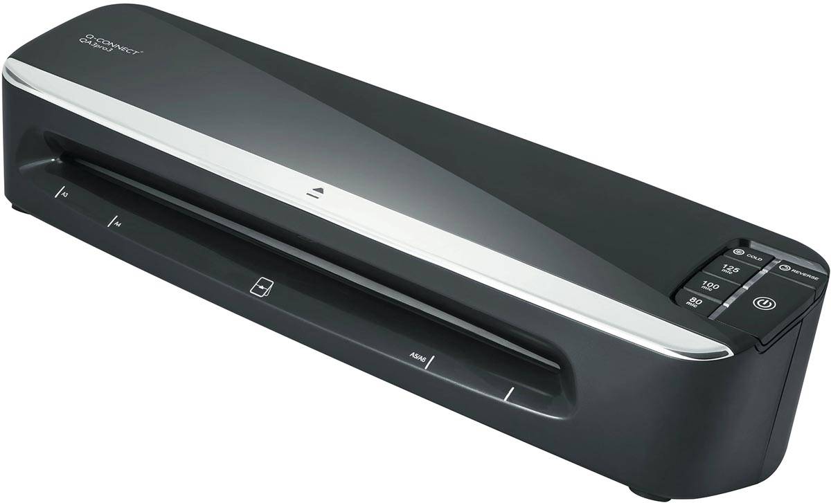 Q-CONNECT professionele lamineermachine, ft A3, zwart