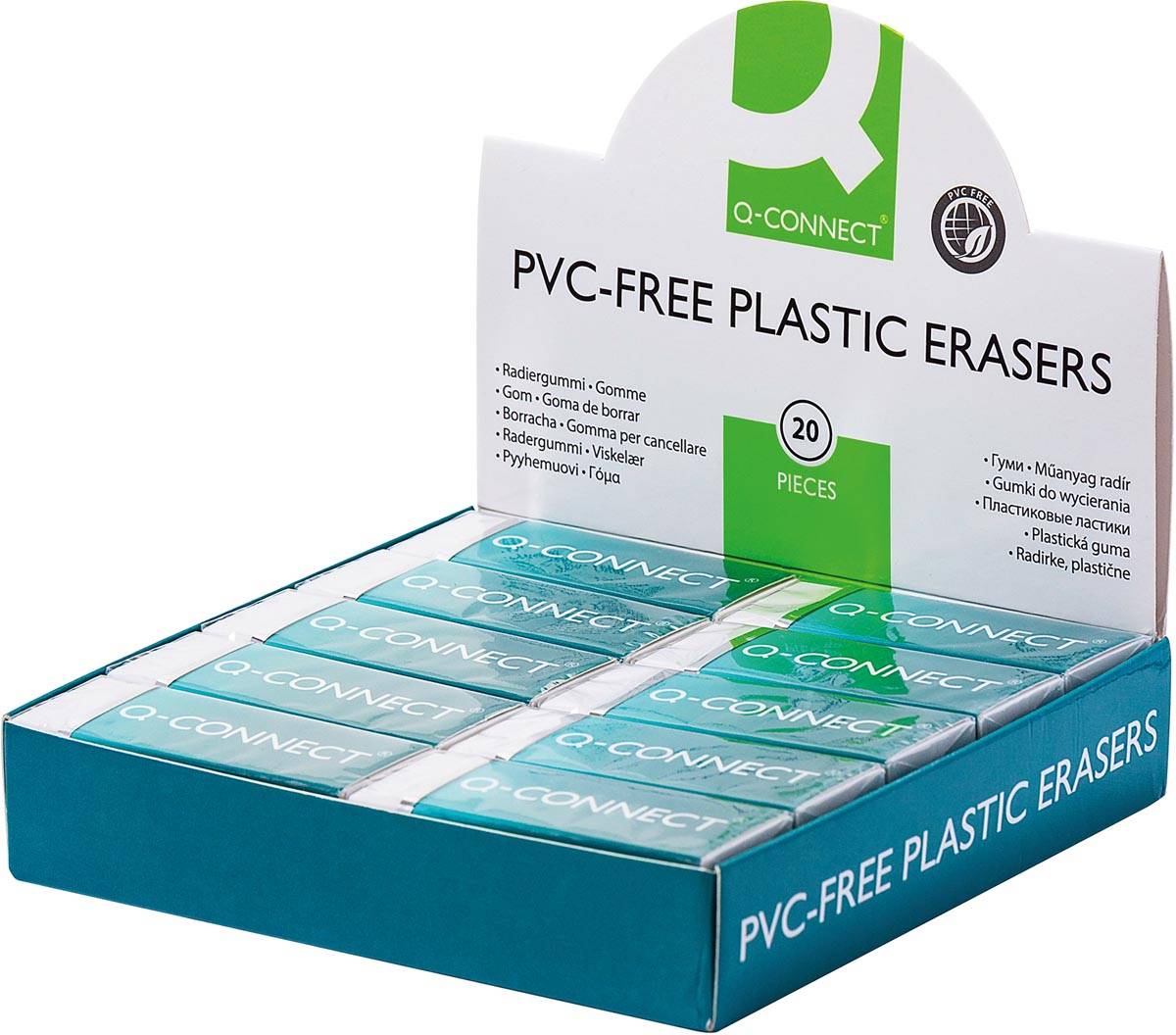 Q-CONNECT PVC-vrije gum