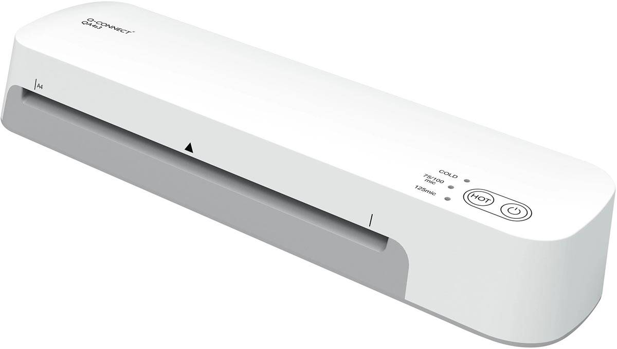 Q-CONNECT standaard lamineermachine, ft A4, wit