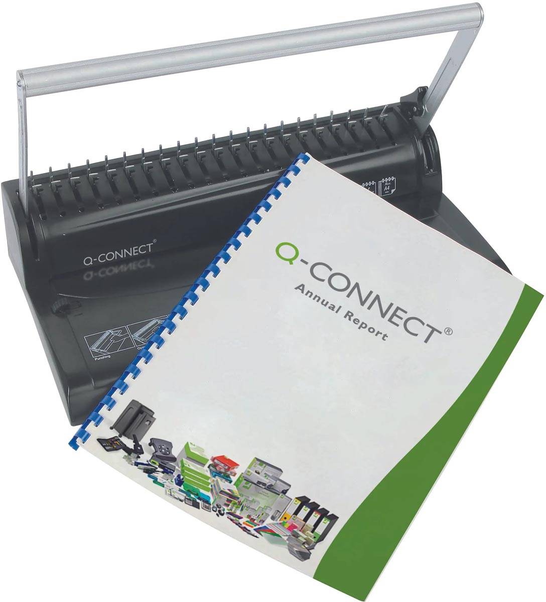 Q-CONNECT standaard manuele inbindmachine