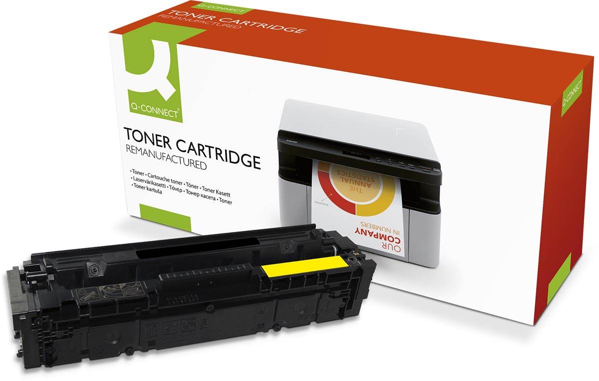 Q-CONNECT toner geel 5000 pagina's voor Canon - OEM: 1251C002