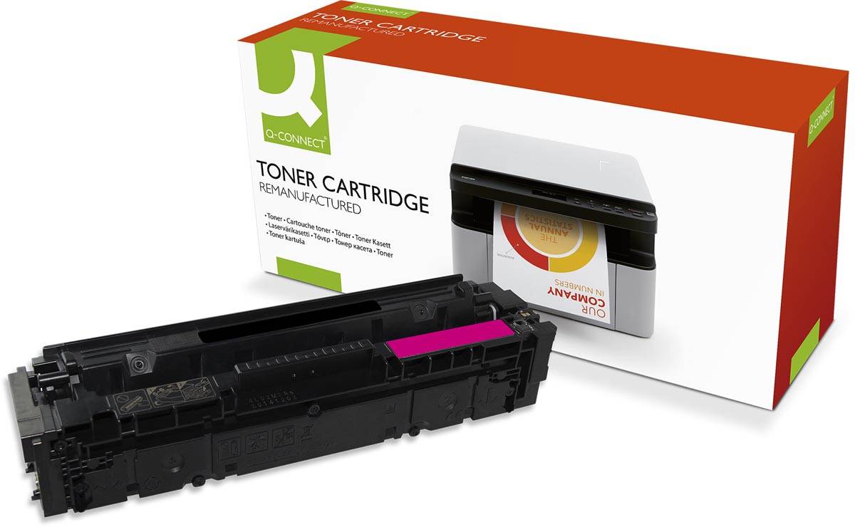 Q-CONNECT toner magenta 1300 pagina's voor HP - OEM CF543A