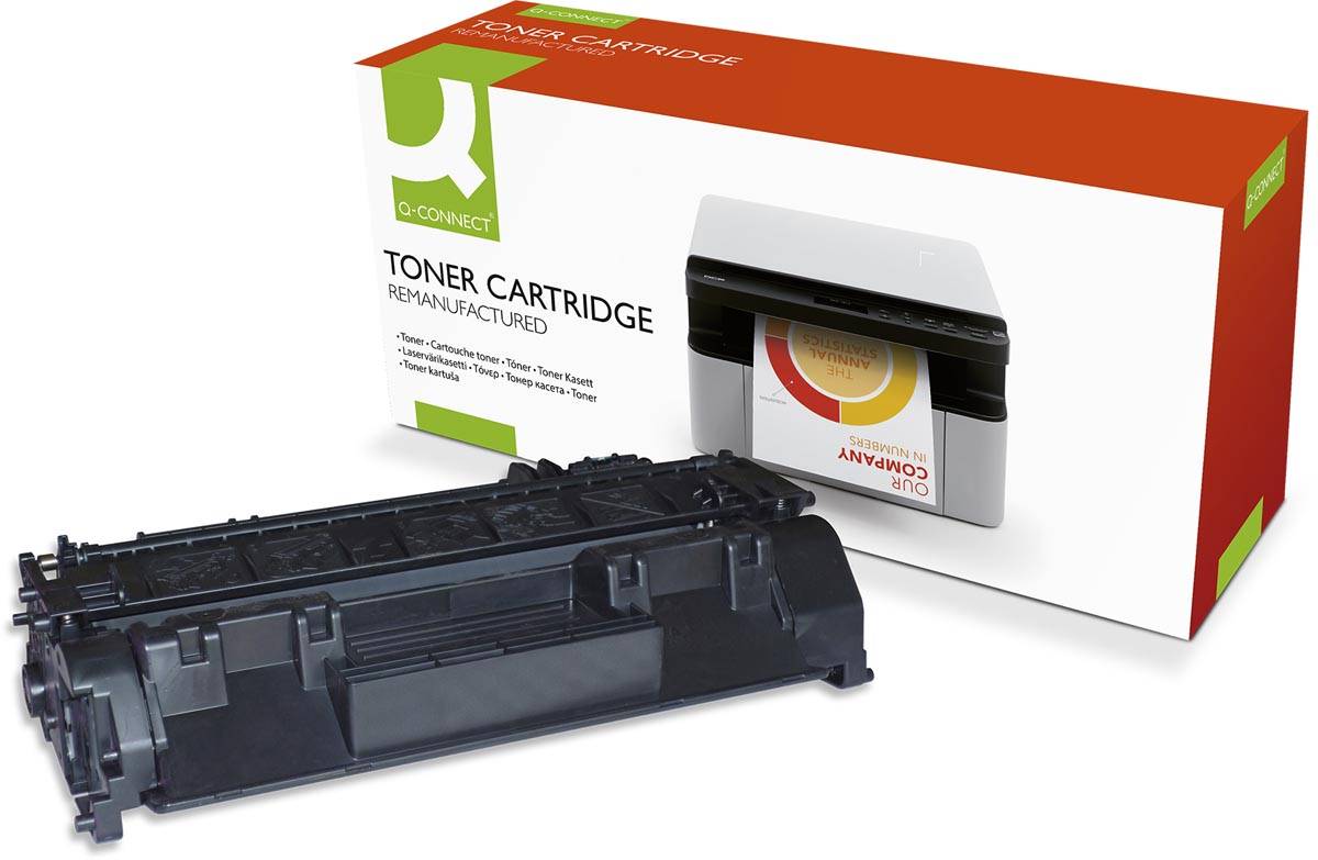 Q-CONNECT toner zwart 2300 pagina's voor HP - OEM: CE505A