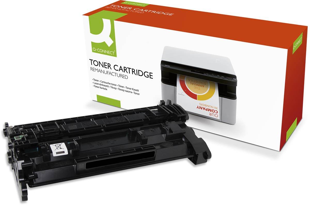 Q-CONNECT toner zwart 3100 pagina's voor HP - OEM: CF226A