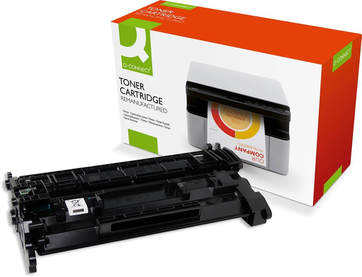 Q-CONNECT toner zwart 9000 pagina's voor HP - OEM CF226X