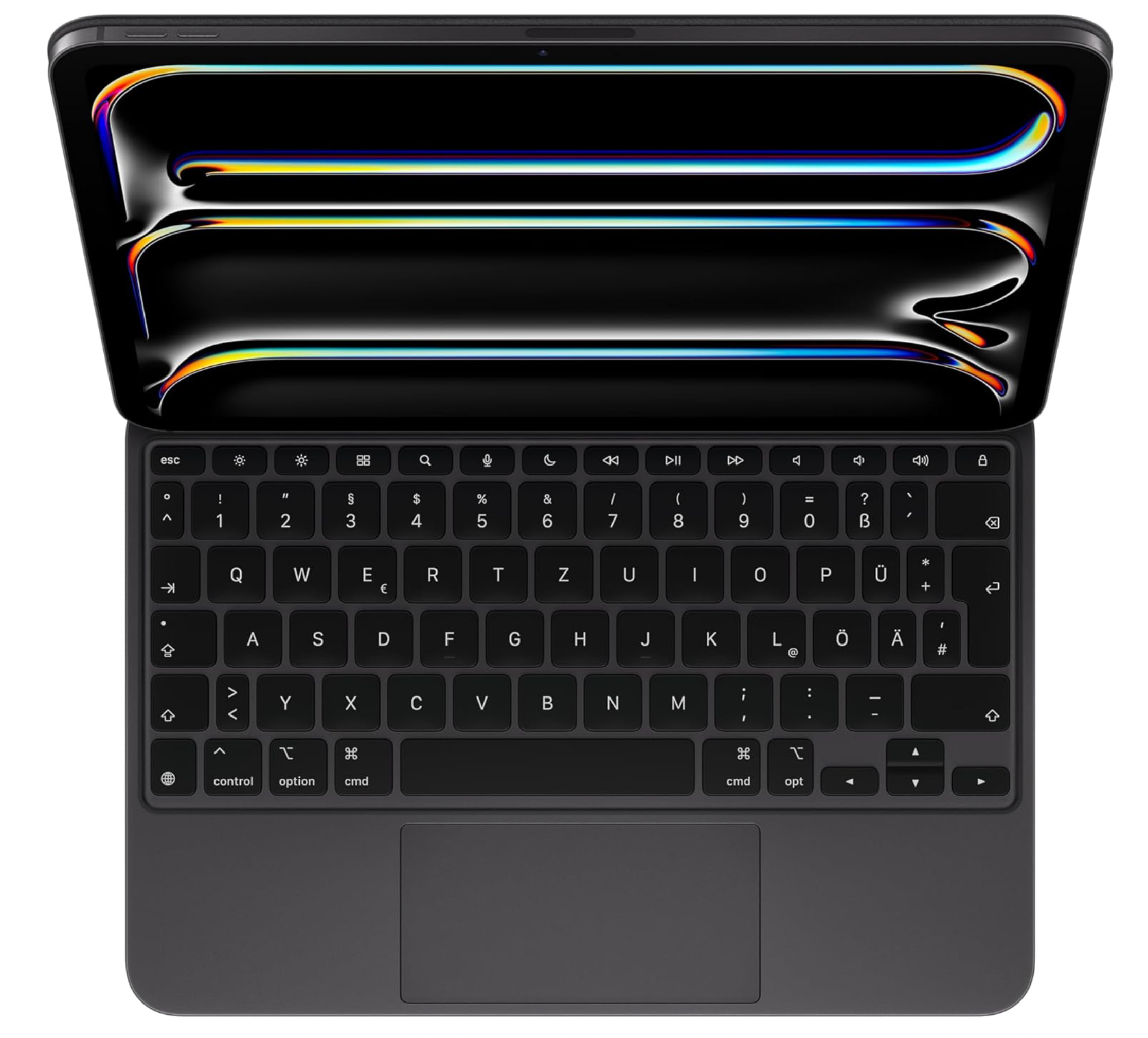 Apple iPad Pro (2024) 11" Magic Keyboard, Duits, Zwart