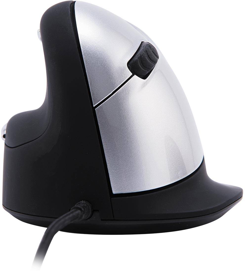 R-Go HE ergonomische muis, large, met draad, voor linkshandigen