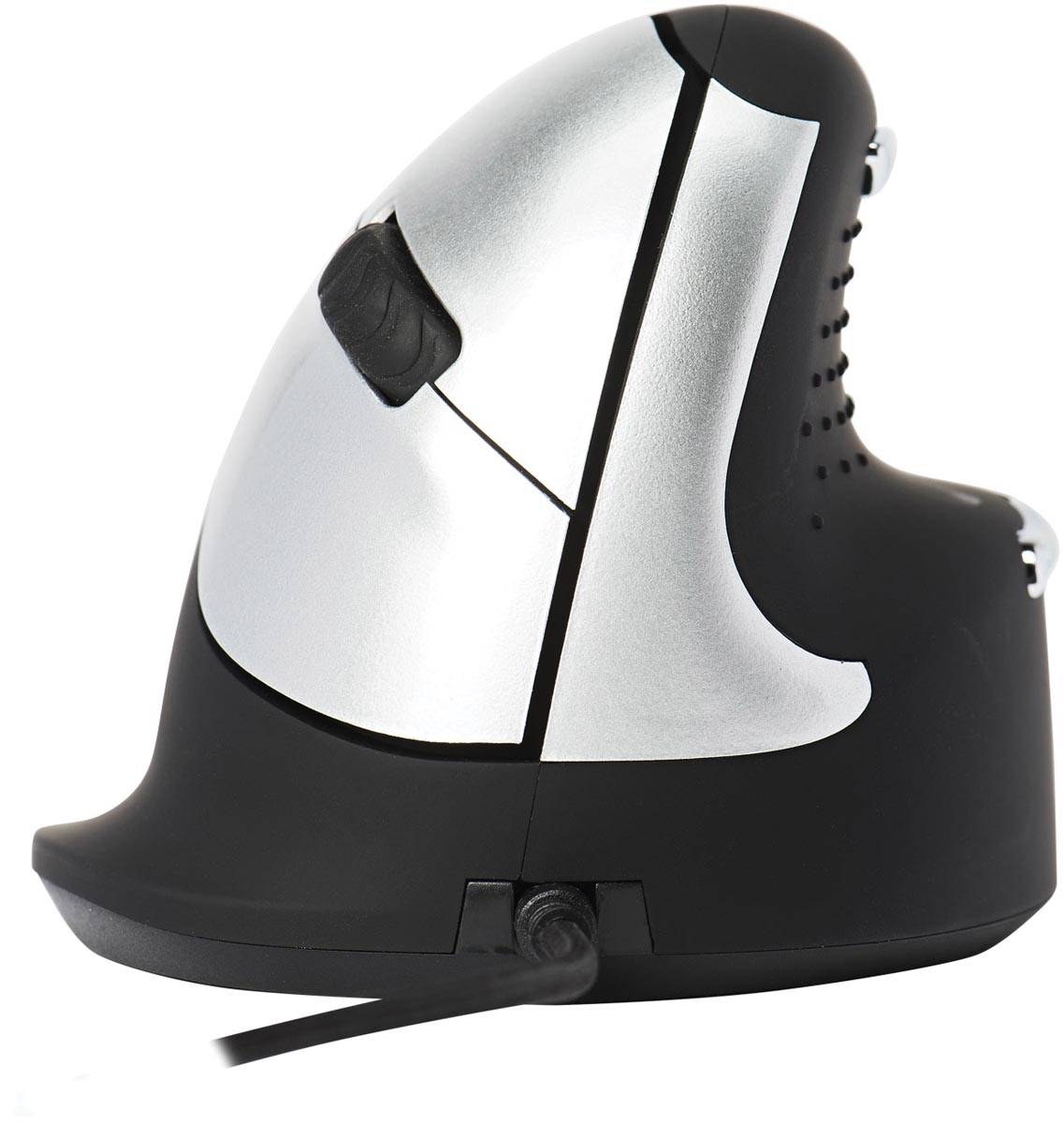 R-Go HE ergonomische muis, medium, met draad, voor rechtshandigen