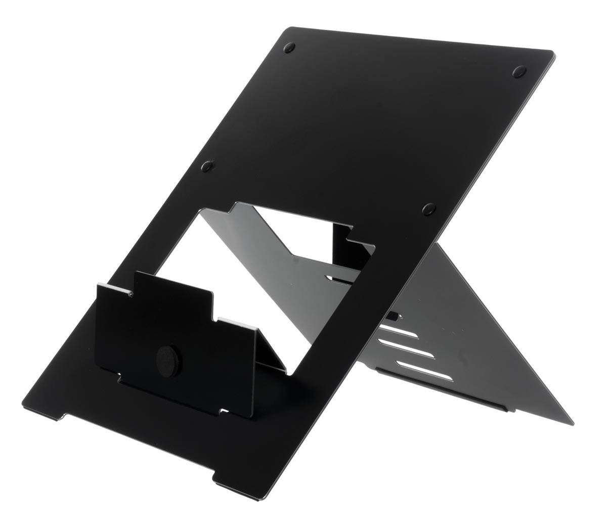R-Go Riser Flexible laptopstandaard, zwart