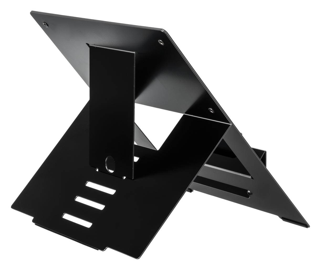 R-Go Riser Flexible laptopstandaard, zwart