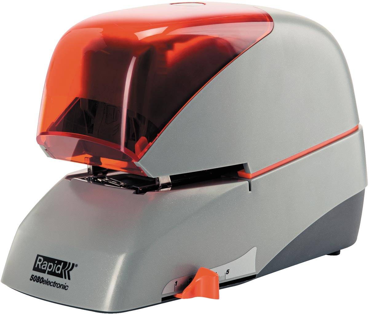 Rapid elektrische nietmachine R5080e, 80 blad, wit/zwart
