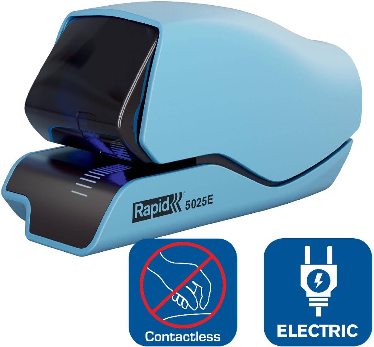 Rapid elektrische nietmachine Supreme 5025E, blauw