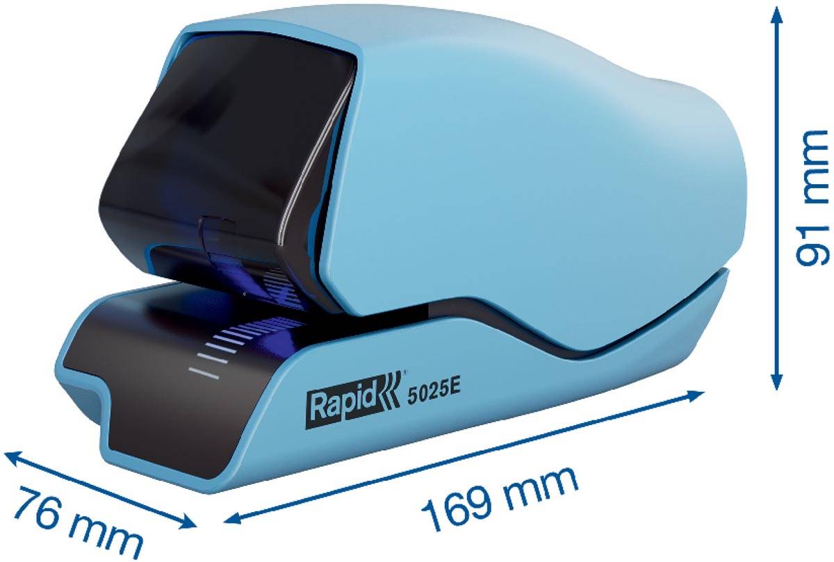 Rapid elektrische nietmachine Supreme 5025E, blauw