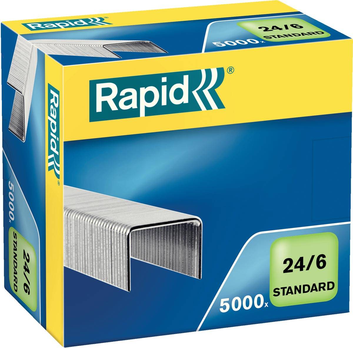 Rapid Nietjes 24/6, gegalvaniseerd, doos van 5.000 nietjes