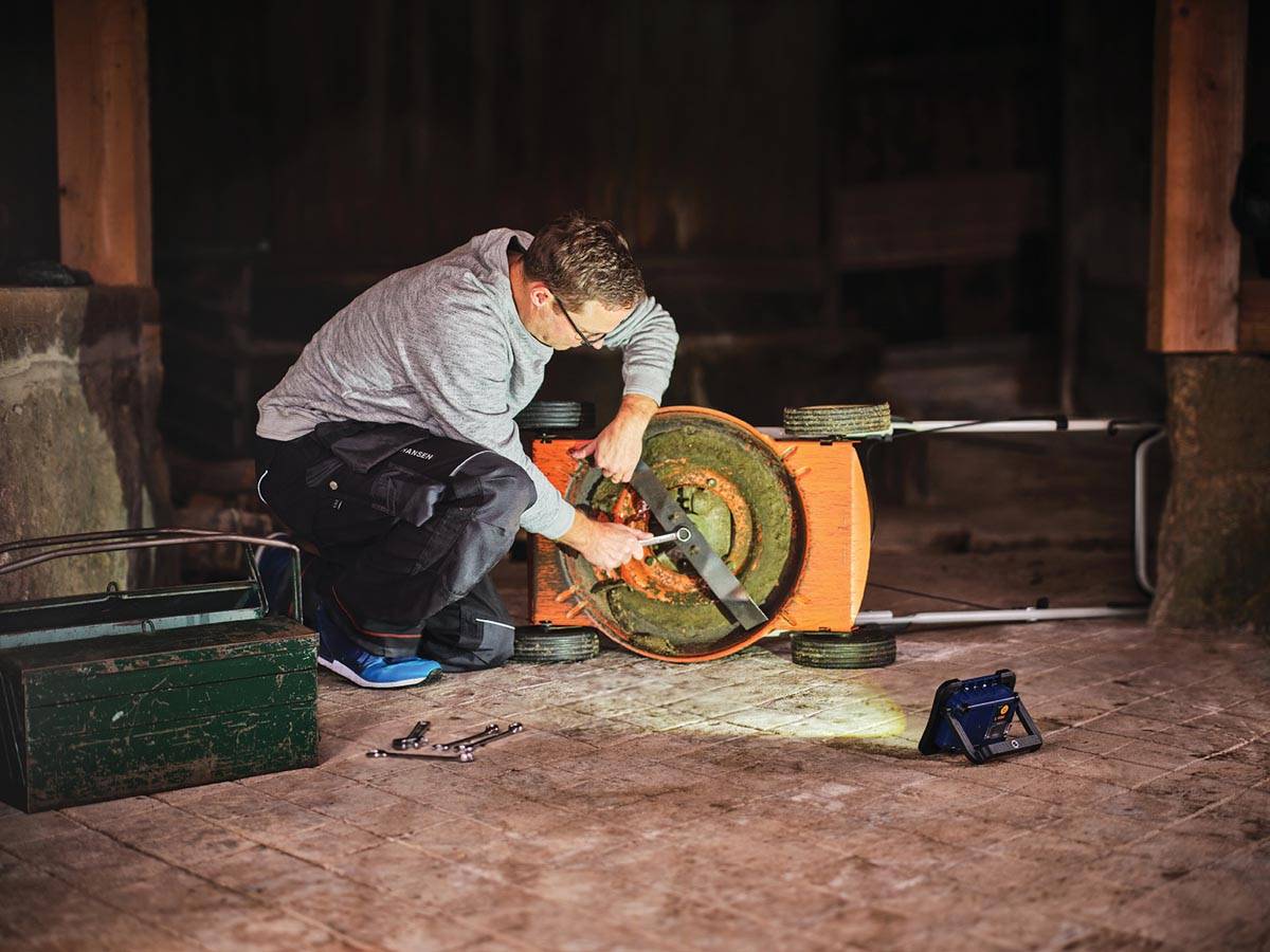 Rapid werklamp The Portable, 3,6 V, lithium-ion, ingebouwde accu