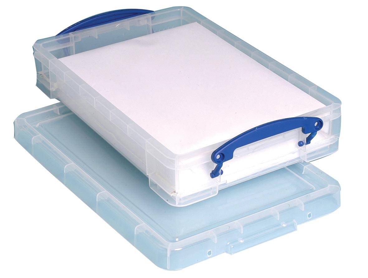 Really Useful Box opbergdoos 4 liter, transparant