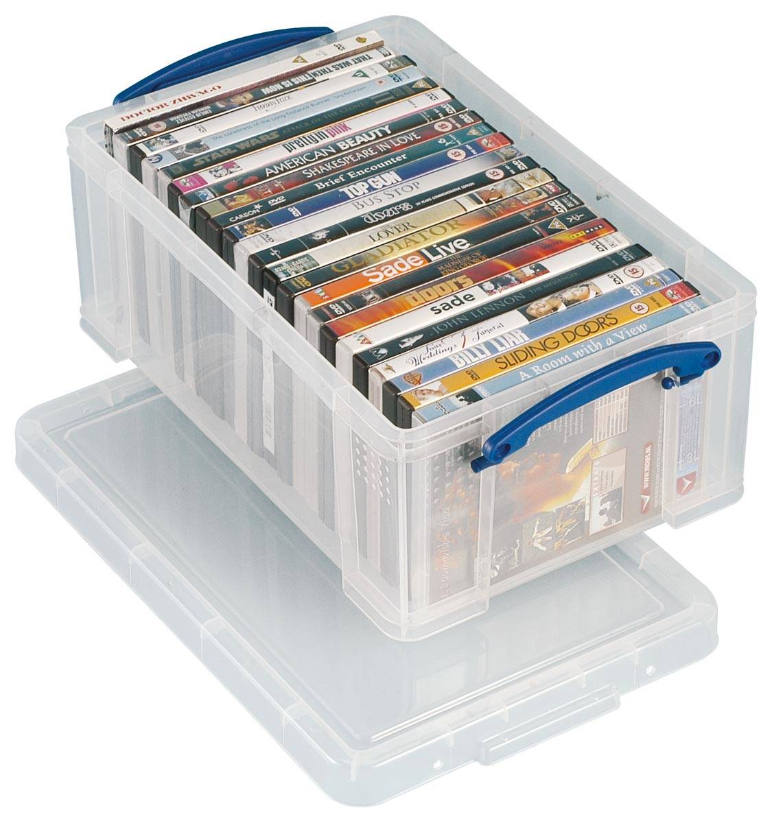 Really Useful Box opbergdoos 9 liter, transparant