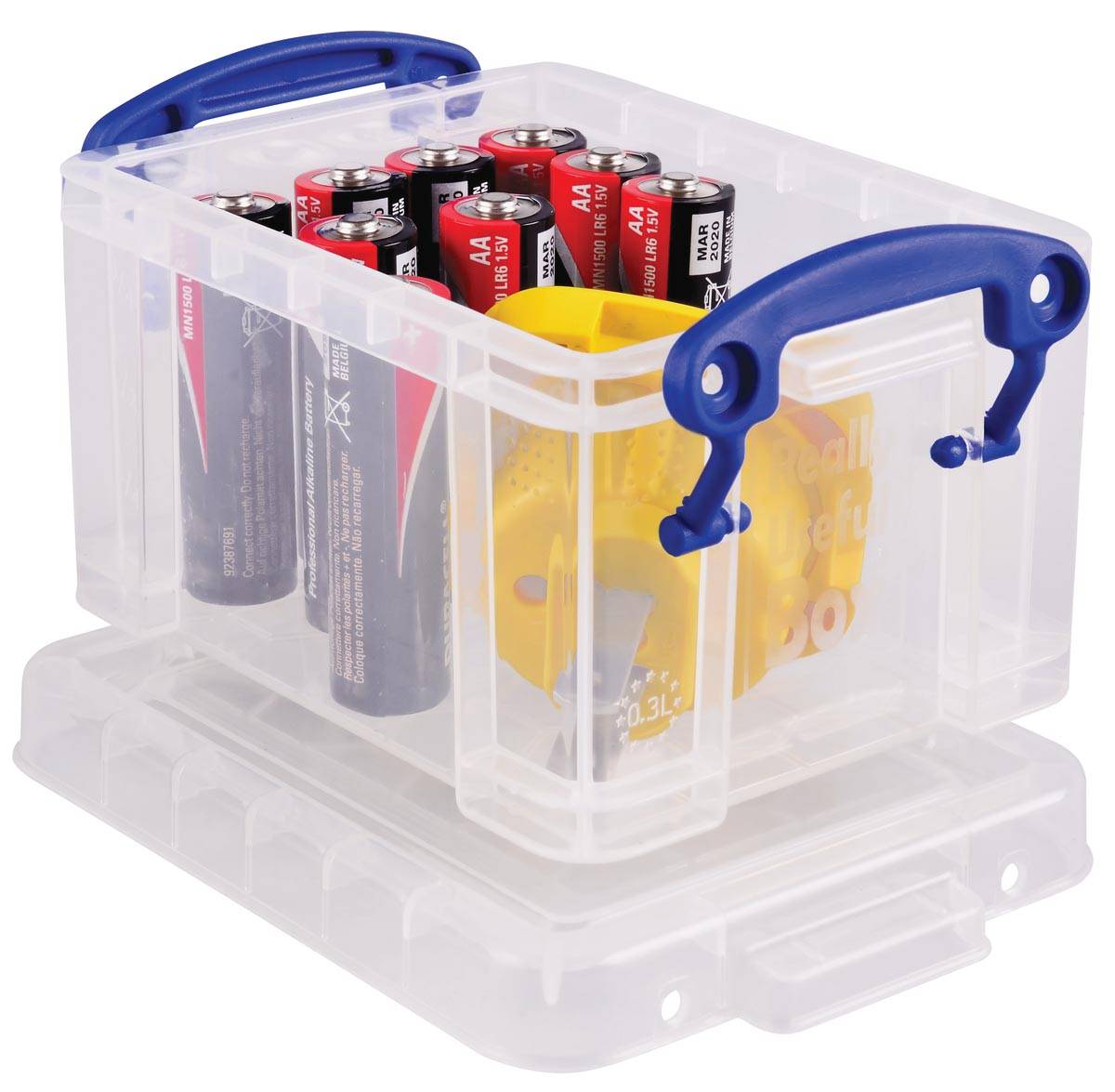 Really Useful Box visitekaarthouder 0,3 liter, transparant