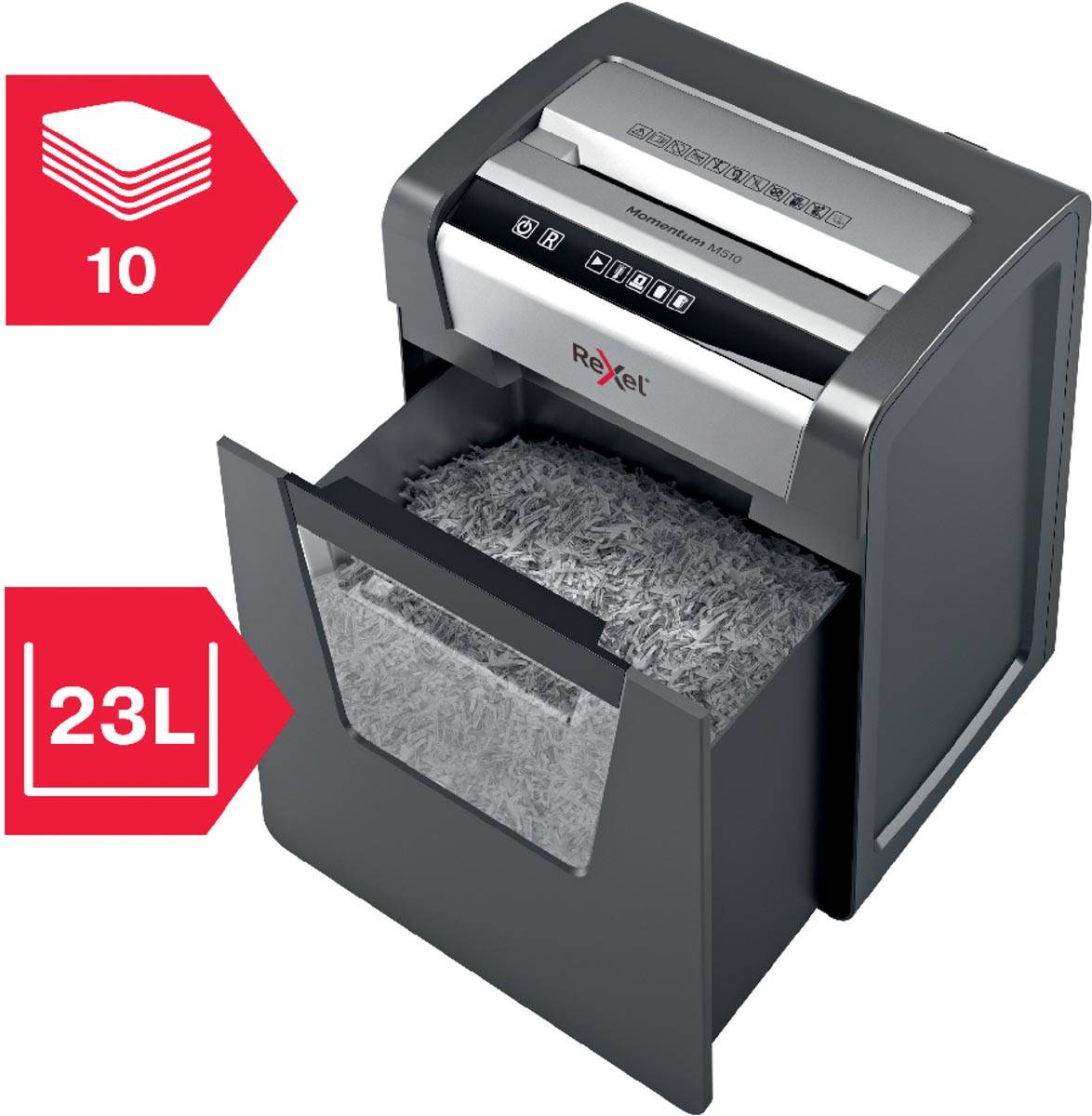 Rexel Momentum papiervernietiger M510