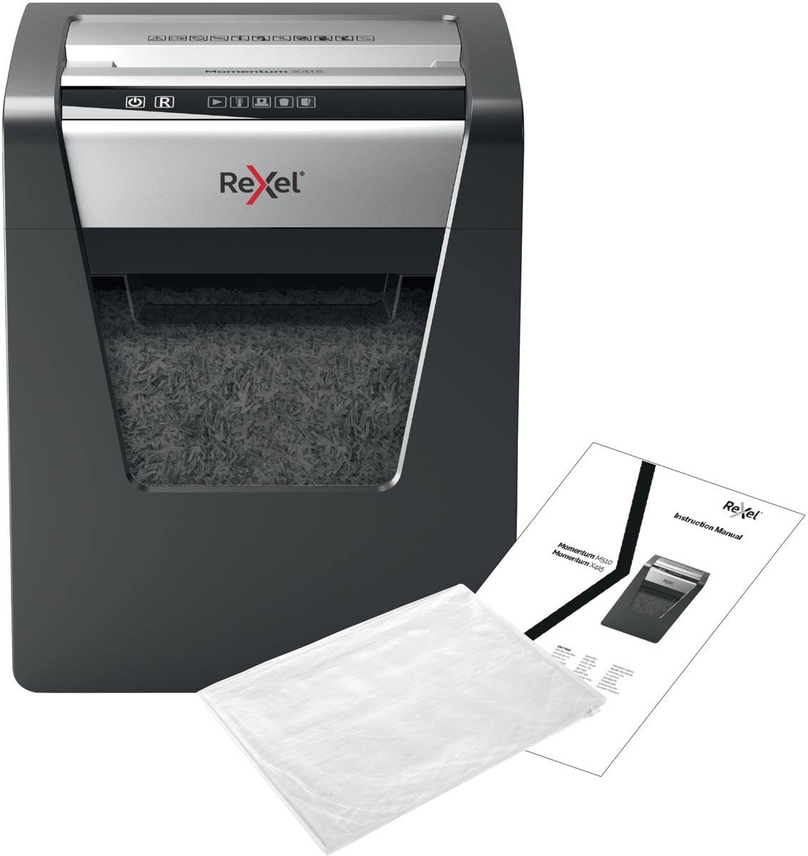 Rexel Momentum papiervernietiger X415