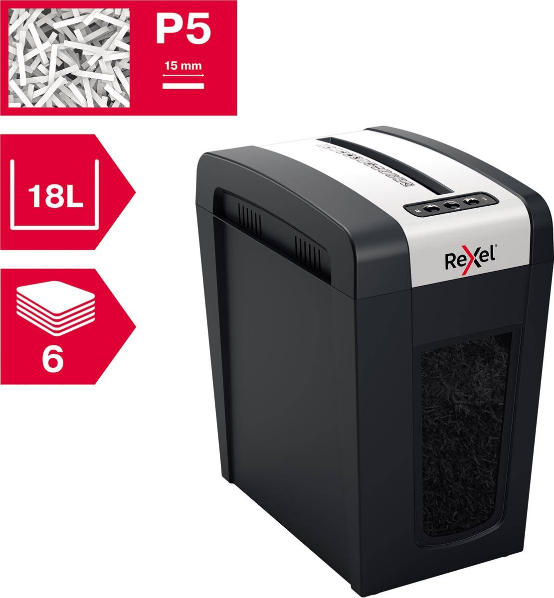 Rexel Secure papiervernietiger MC6-SL