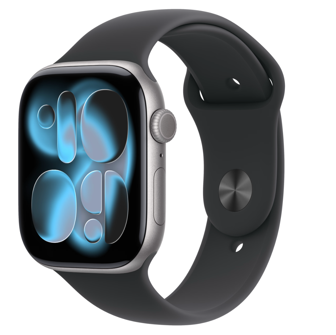 Apple Watch Series 11 46mm Grijs Sportband S/M