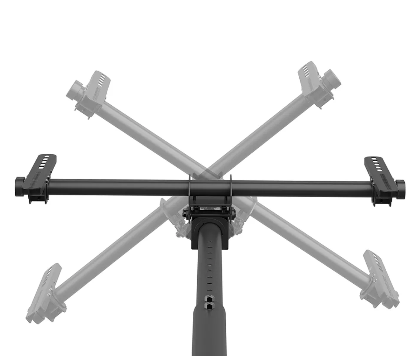 Neomounts CL35-440BL16L Monitor/TV-beugel plafond 37-70" - h 106-156 cm