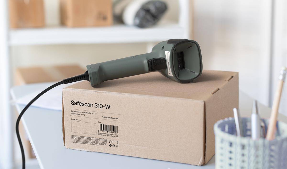 Safescan barcodescanner 310-W