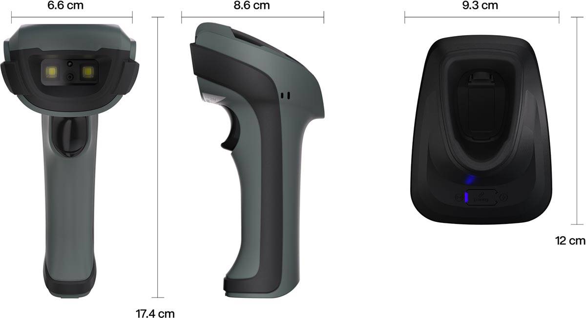 Safescan barcodescanner 350-BT, draadloos