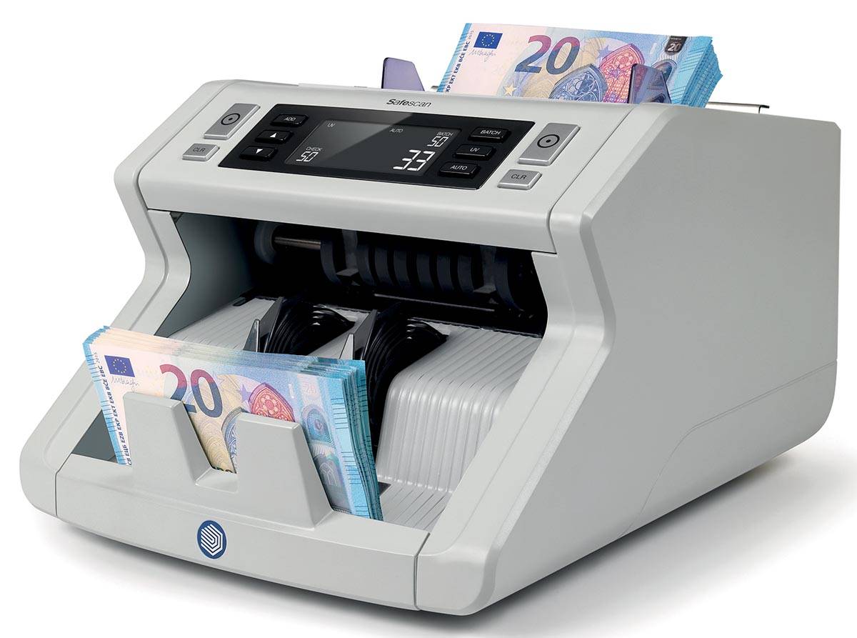 Safescan biljettelmachine 2210, met UV-valsgelddetectie