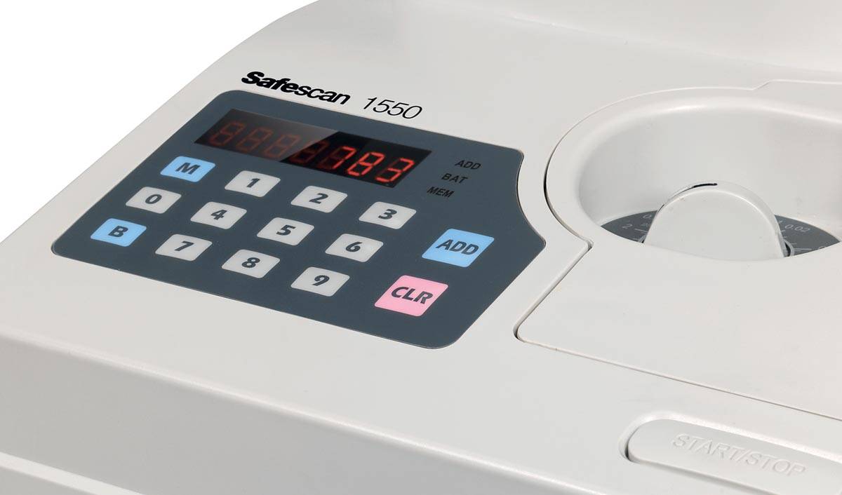 Safescan muntenteller 1550