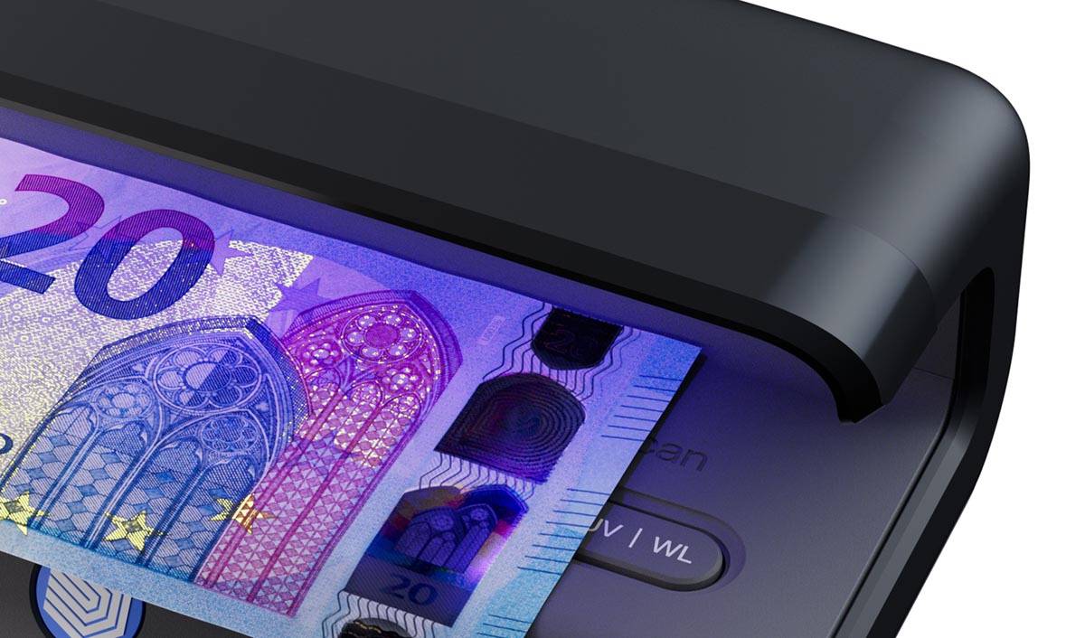 Safescan valsgelddetector 75 LED, met UV en witlicht valsgelddetectie