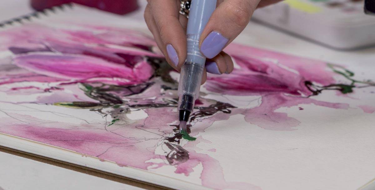 Sakura Koi Water Brush penseel, small