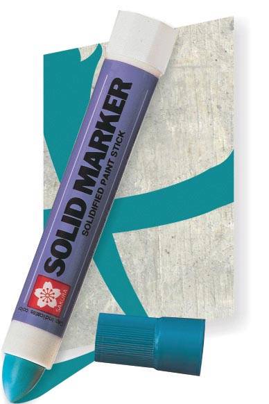 Sakura merkstift Solid Marker blauw, brede punt