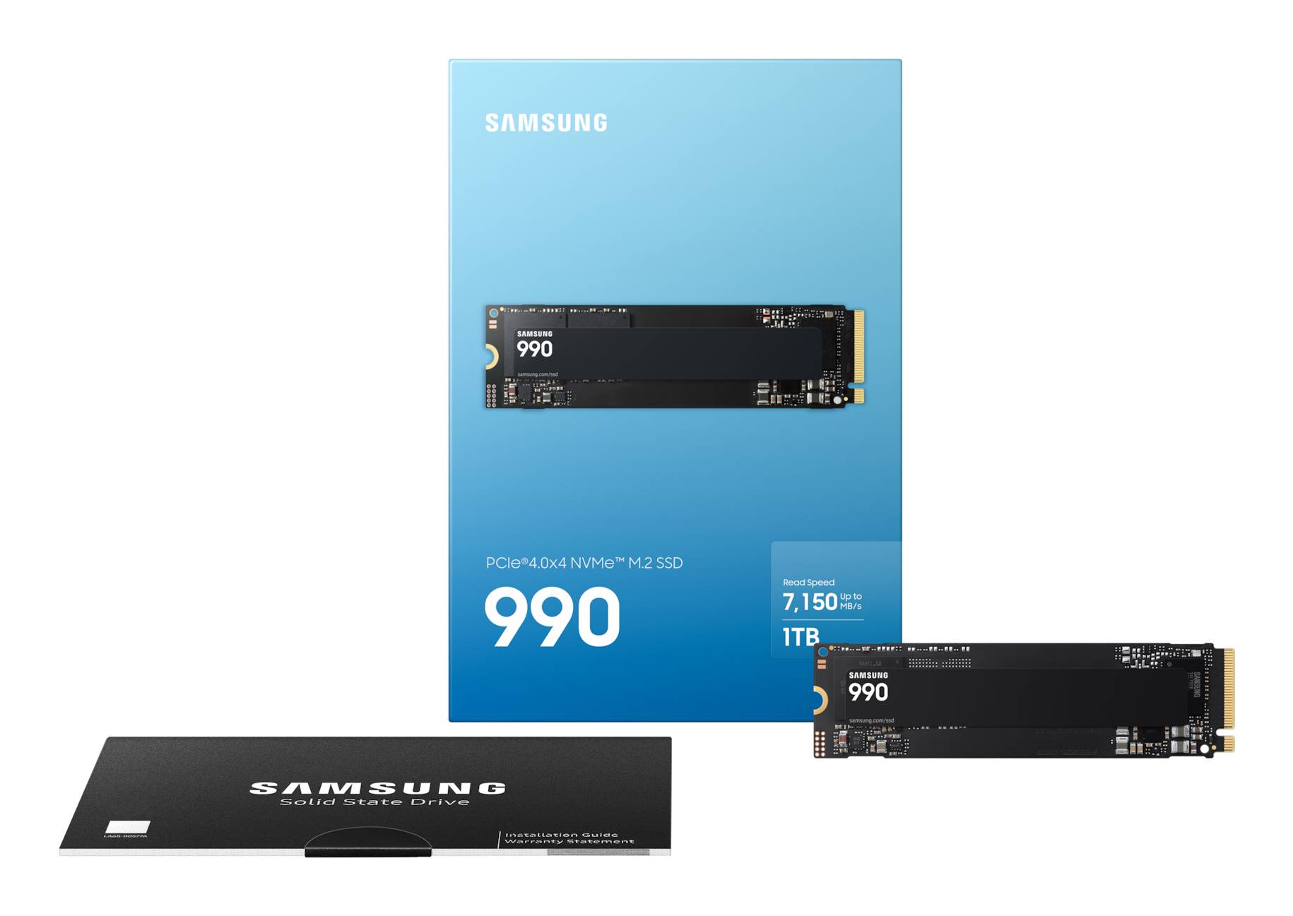 Samsung 990 PCIe 4.0 x4 NVMe™ M.2 SSD 1TB