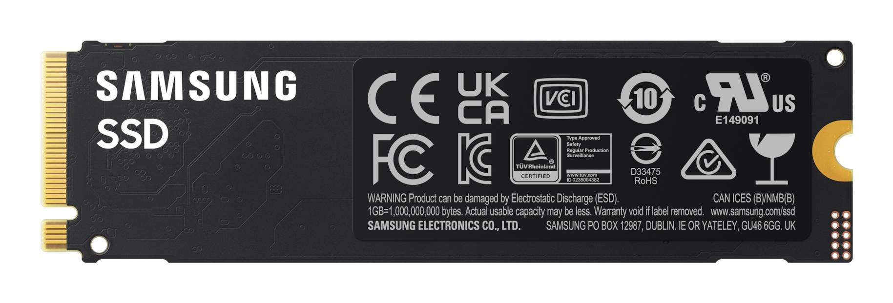 Samsung 990 PCIe 4.0 x4 NVMe™ M.2 SSD 2TB