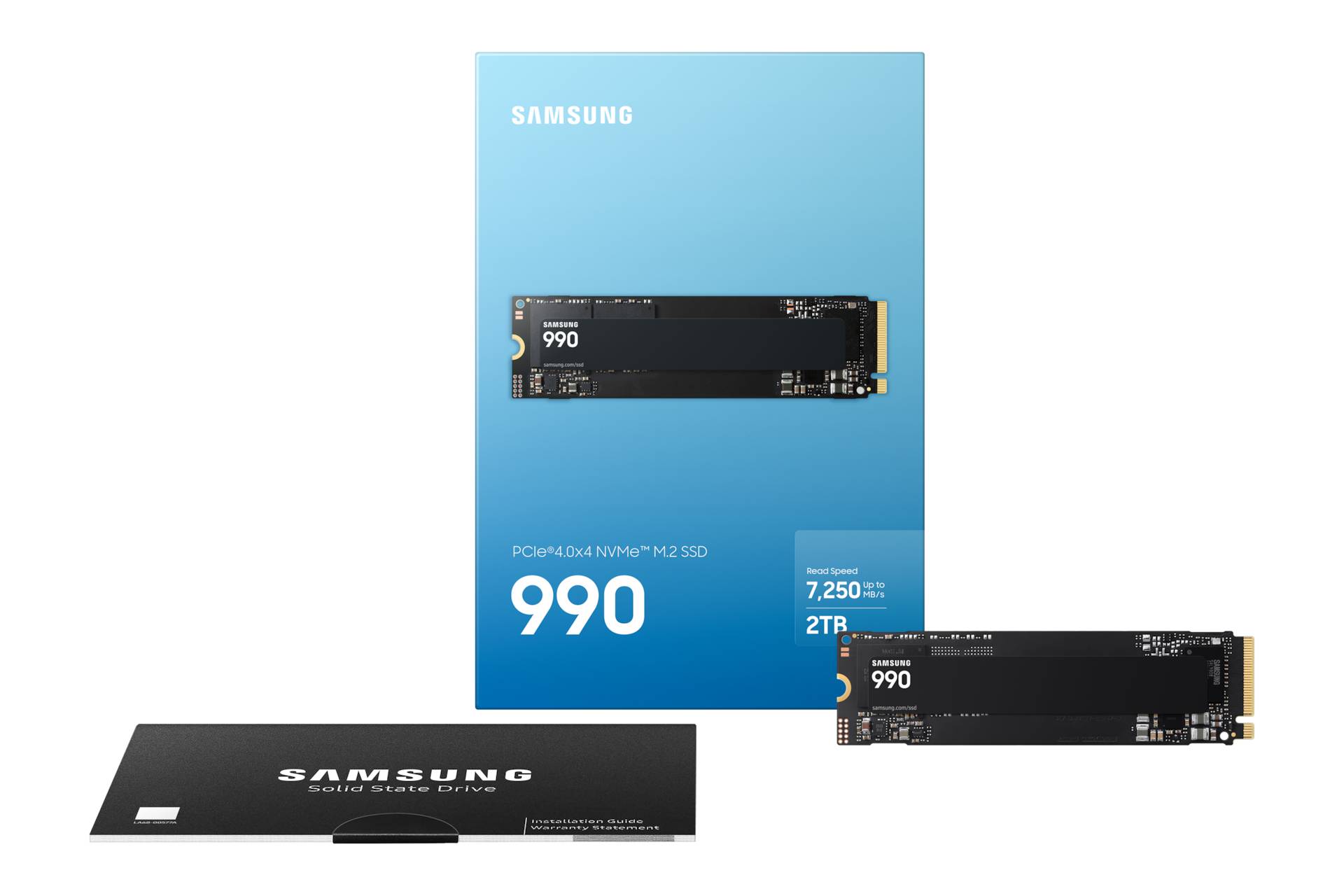 Samsung 990 PCIe 4.0 x4 NVMe™ M.2 SSD 2TB