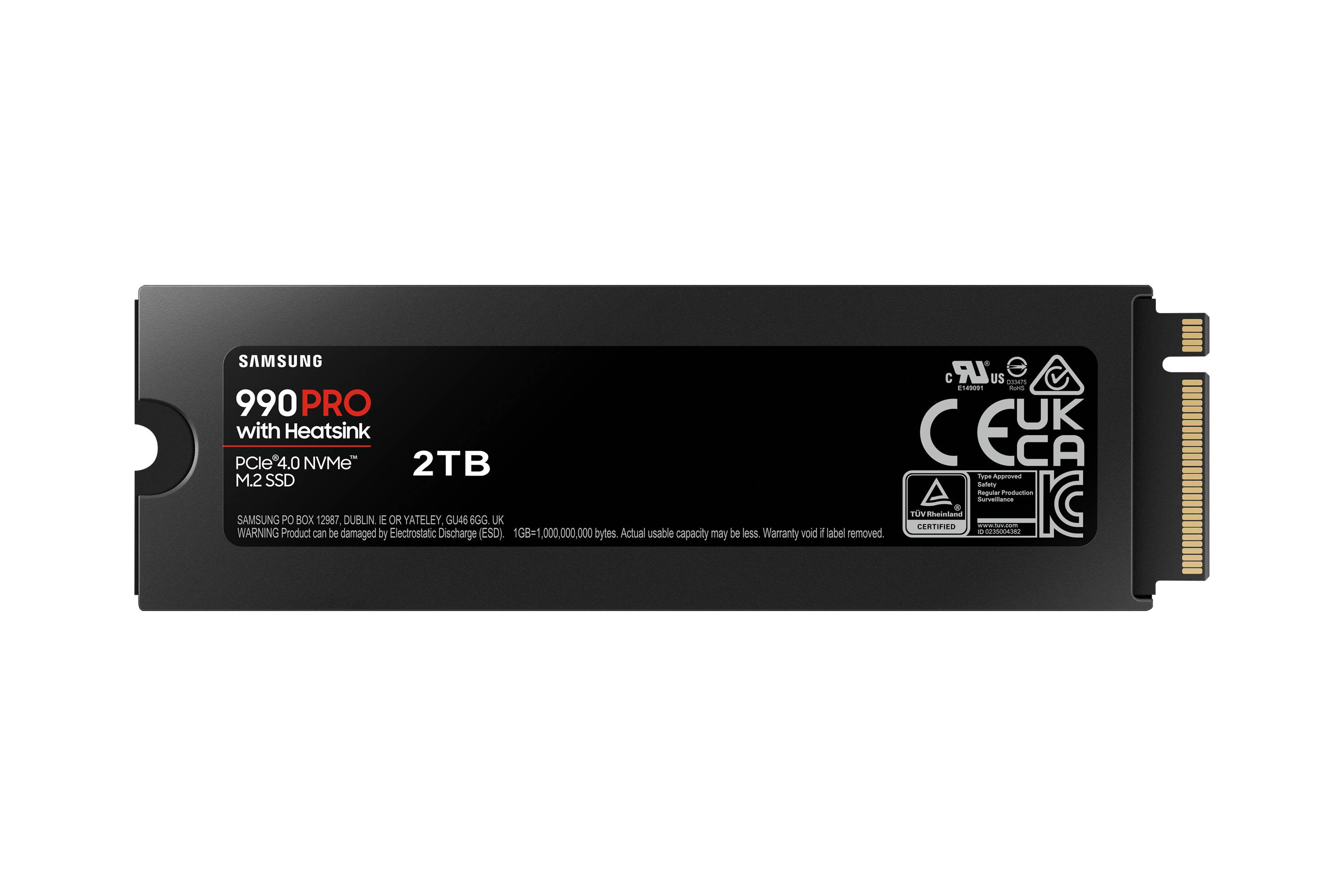 Samsung 990 PRO 2 TB M.2 PCI Express 4.0 NVMe V-NAND MLC