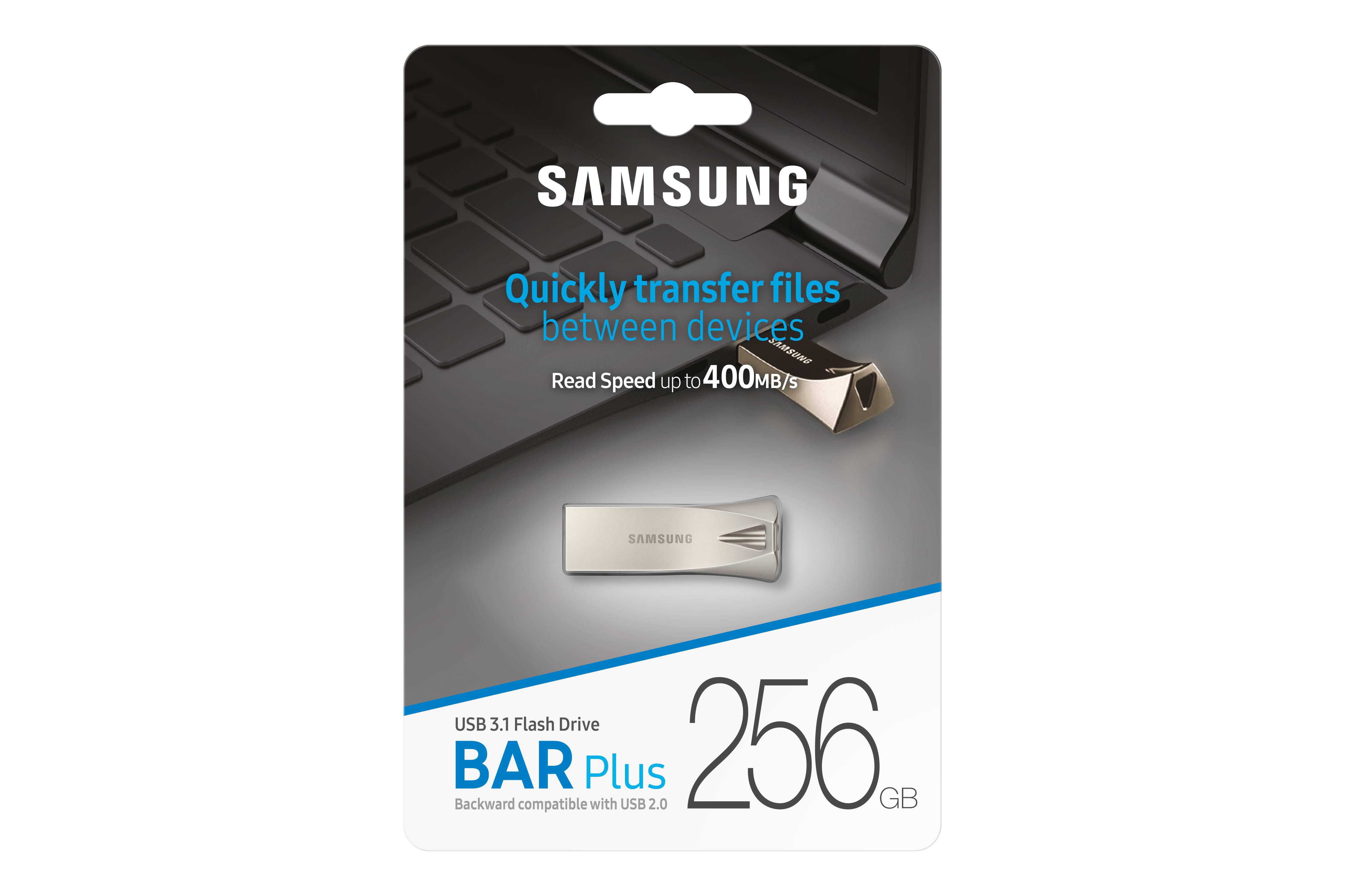 Samsung MUF-256BE USB flash drive 256 GB USB Type-A 3.2 Gen 1 (3.1 Gen 1) Zilver