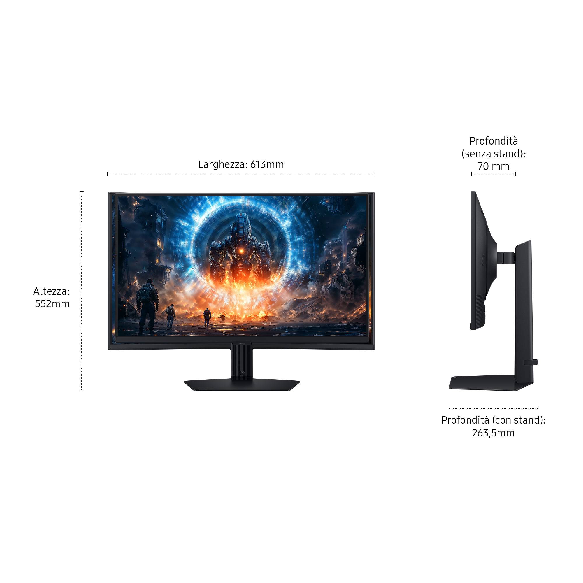 Samsung 27" Odyssey G6 G60F Gaming Monitor