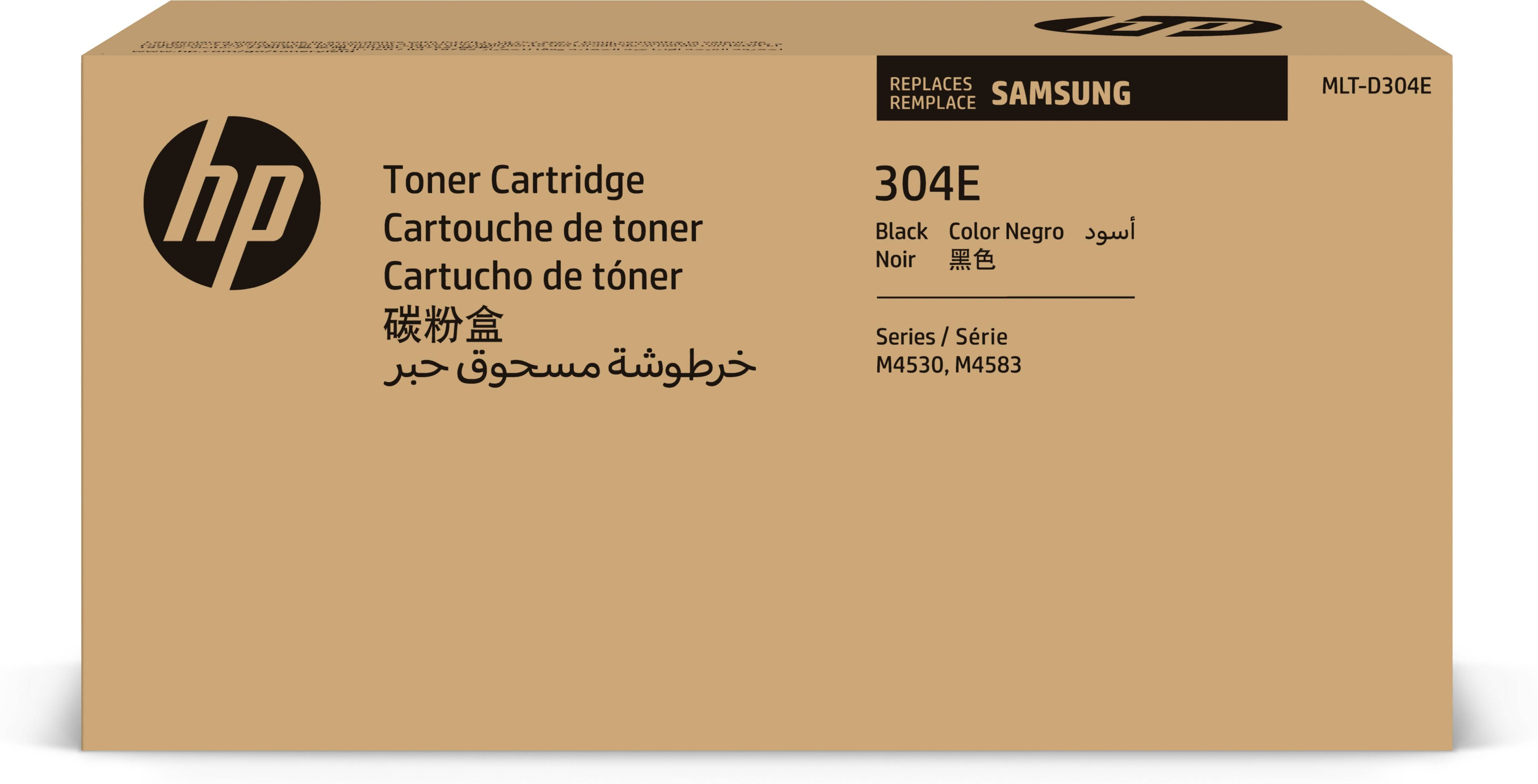 Samsung MLT-D304E zwarte tonercartridge met extra hoog rendement