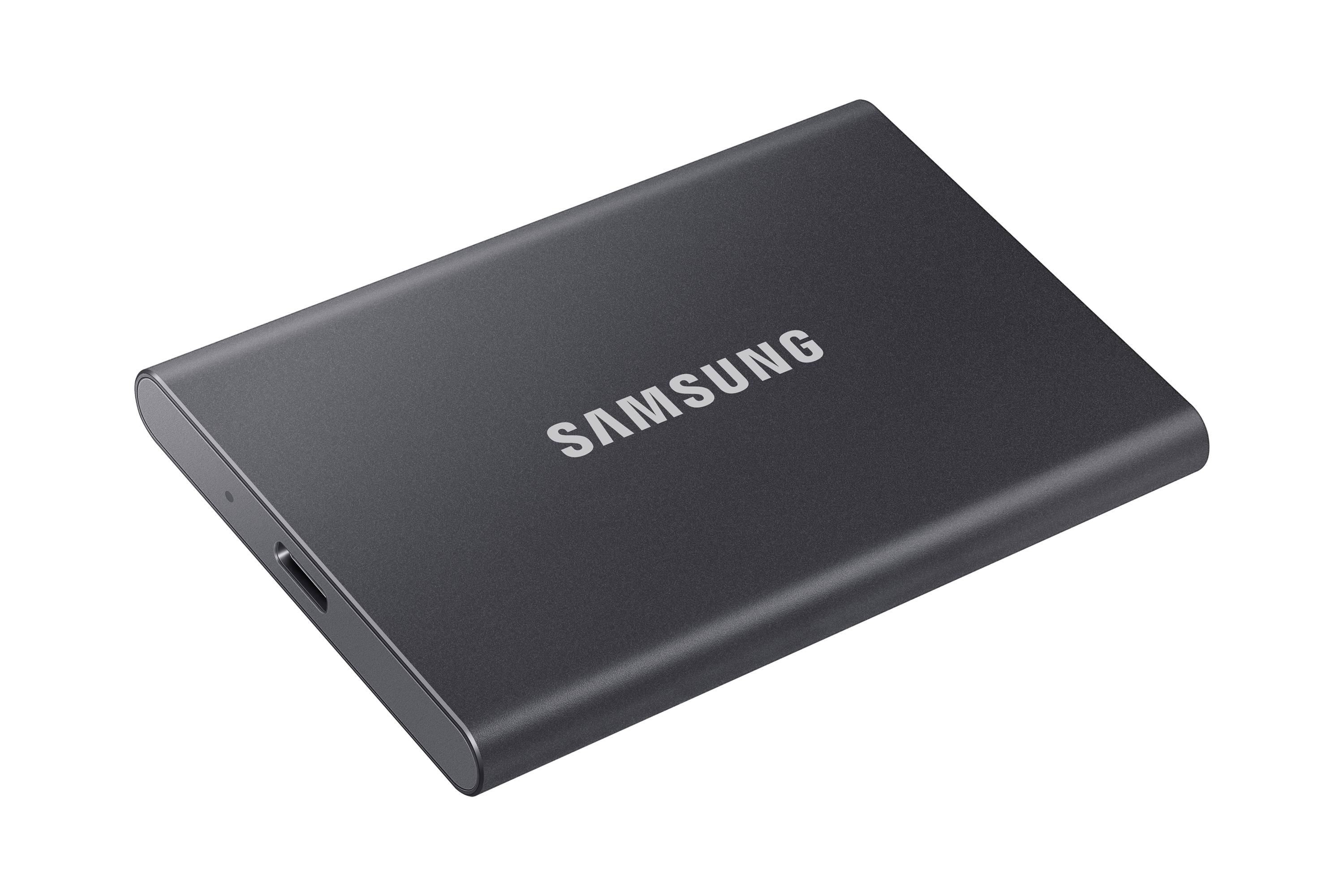 Samsung Portable SSD T7 1 TB USB Type-C 3.2 Gen 2 (3.1 Gen 2) Grijs