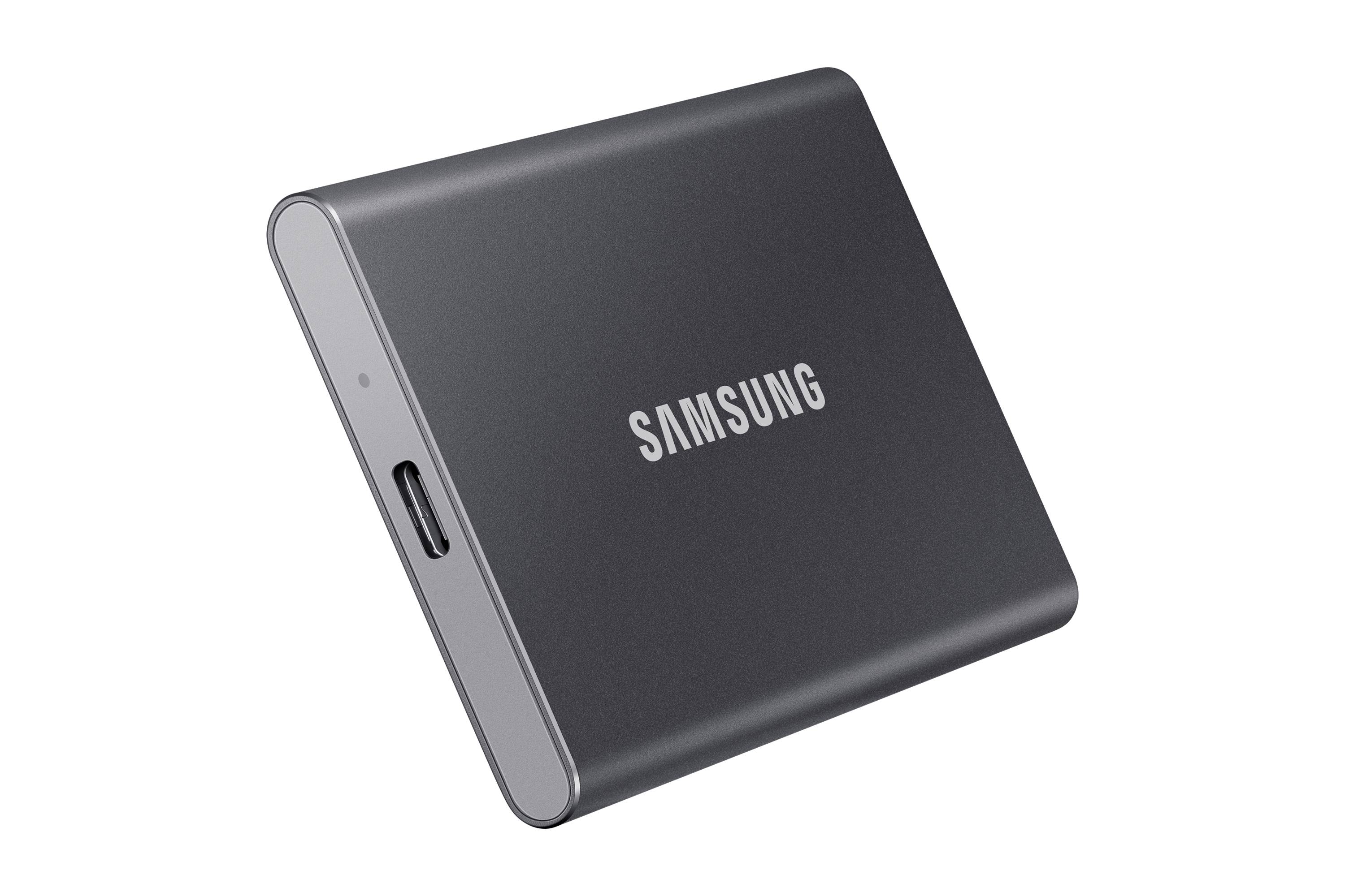 Samsung Portable SSD T7 1 TB USB Type-C 3.2 Gen 2 (3.1 Gen 2) Grijs