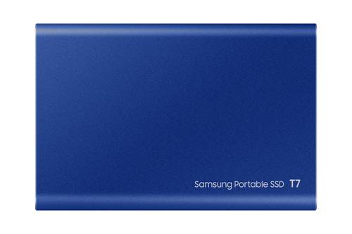Samsung Portable SSD T7 2 TB USB Type-C 3.2 Gen 2 (3.1 Gen 2) Blauw