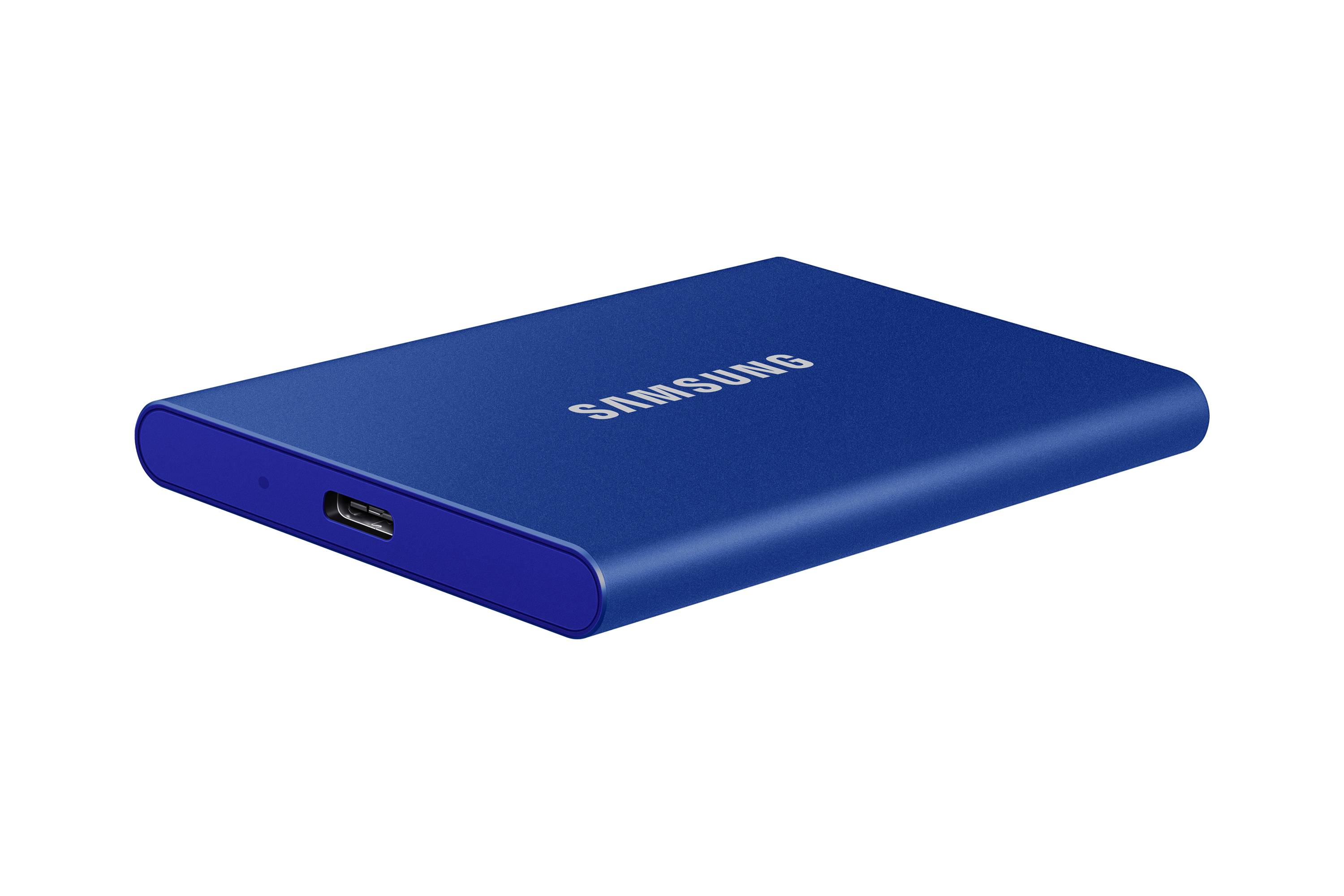 Samsung Portable SSD T7 2 TB USB Type-C 3.2 Gen 2 (3.1 Gen 2) Blauw