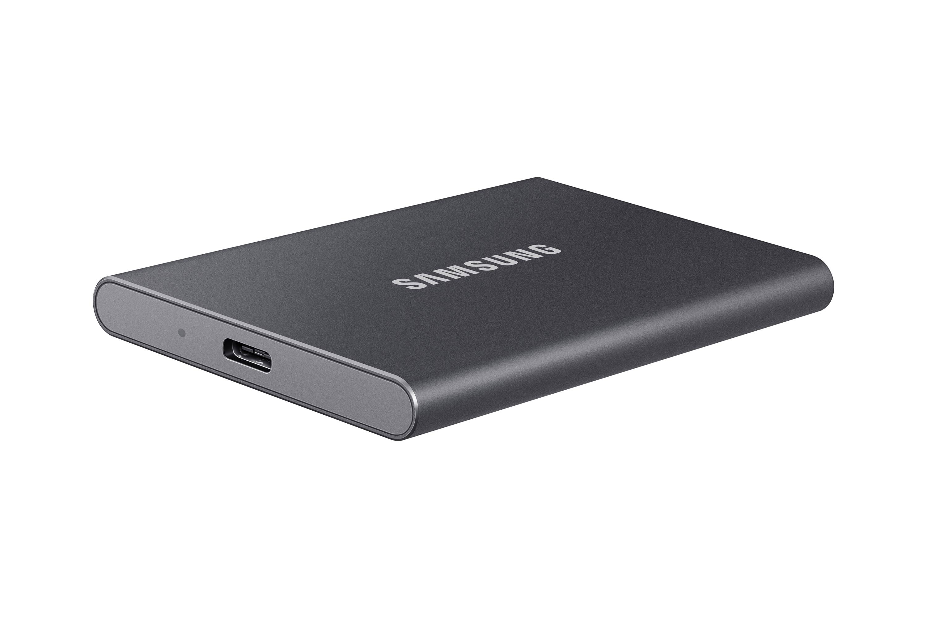 Samsung Portable SSD T7 2 TB USB Type-C 3.2 Gen 2 (3.1 Gen 2) Grijs