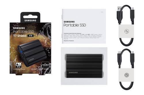 Samsung MU-PE4T0S 4 TB USB Type-C 3.2 Gen 2 (3.1 Gen 2) Zwart
