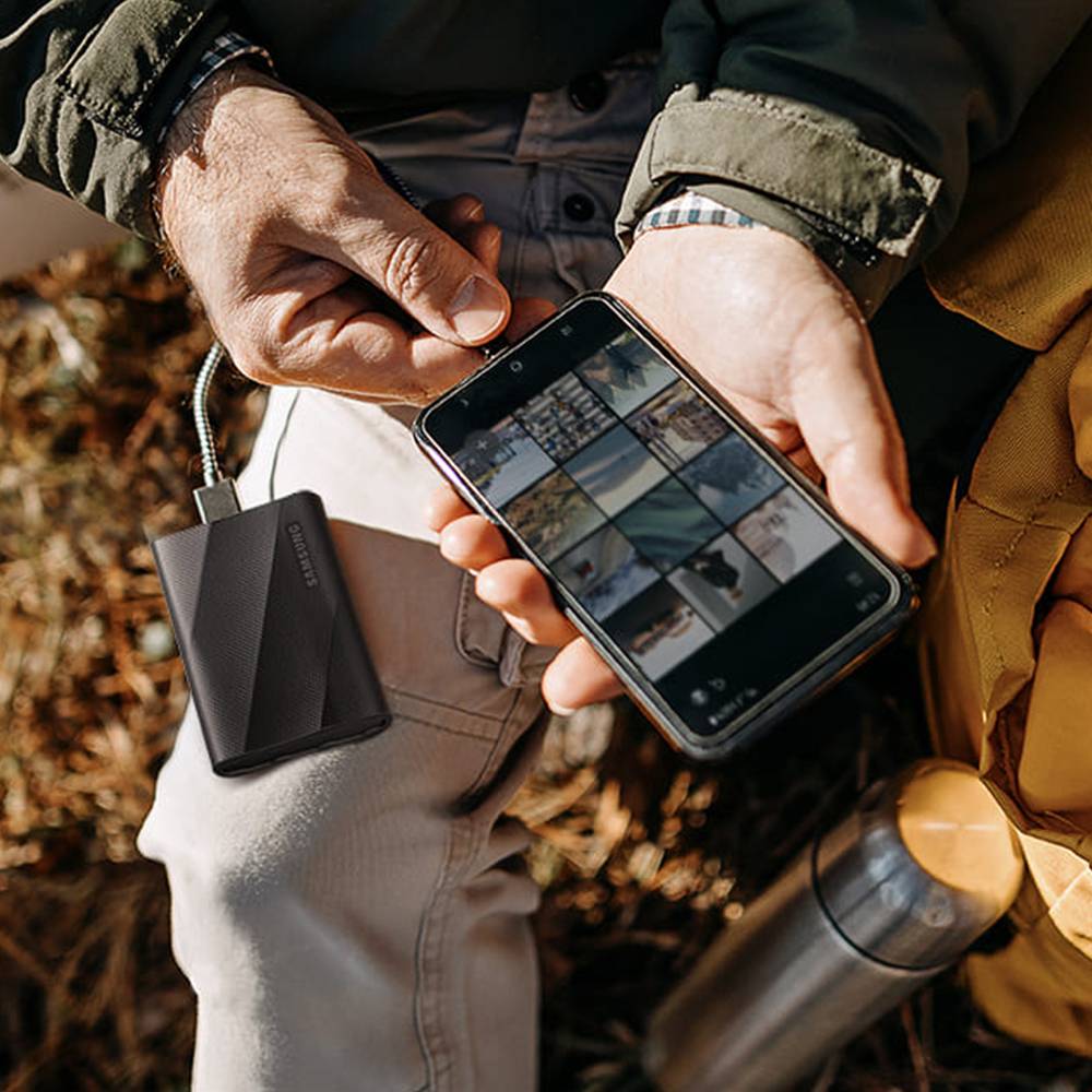 Samsung MU-PG2T0B 2 TB USB Type-C 3.2 Gen 2 (3.1 Gen 2) Zwart